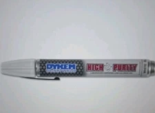 Bulk Lot of 20 - DYKEM High Purity 44 Markers, White, Medium Tip
