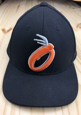 Baltimore Orioles Hat Fitted Baseball Cap Black MLB Size XS Zephyr Z-Hat Stained