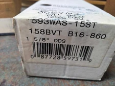 Sherwood 158BVT  Refrigeration Ball Valve Brass 1-5/8 Full-Port NEW, NOS