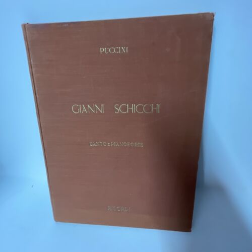 Giacomo Puccini Opernpartitur Gianni Schicchi Forzano 1918 Ricordi Mailand - Bild 1 von 4