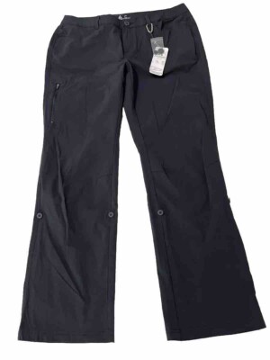 Ascend Pants Straight Leg Roll Up Trail Hiking Outdoor Pockets Stretch  Womens 14 | eBay