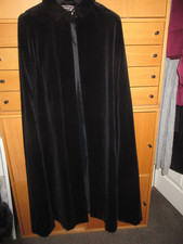 Allander Cotton Velvet Opera Cloak/cape, Black, House Of Fraser, Long, Size 14