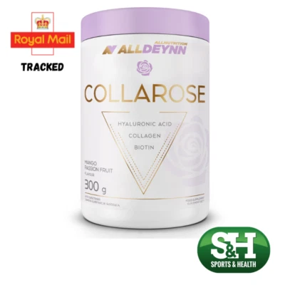 Collagen Powder 300g Allnutrition Alldeynn Collarose Support Joints Skin & Nails