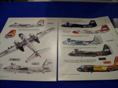 GRUMMAN S-2E/C/A/F/TS-2A TRACKER ...7 COLOR PROFILES..RARE! (71KK)