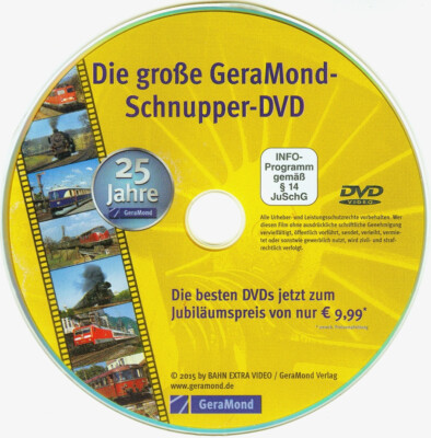 Bahn Extra Video - Die große GeraMond-Schnupper-DVD  Super günstig & interessant