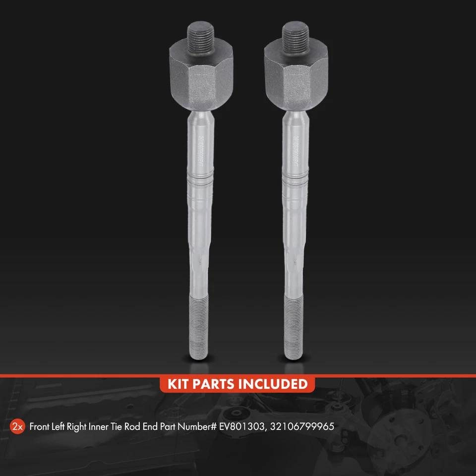 2x Conjunto de extremo de varilla de amarre interior para BMW 228i 2014-2016 230i F30 328i F32 428i 435i Foto 2 de 4