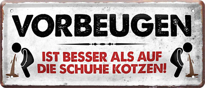 Retro Blechschild „Schiethus Für Damen & Herren“ – 28x12 Cm, Metall, Mit 4 Aufhänge-Löchern, Witziges Geschenk & Deko