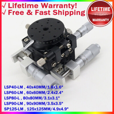 LSP-LM XYR Axis Sliding Stage Fine-Tuned Sliding Table of High Precision