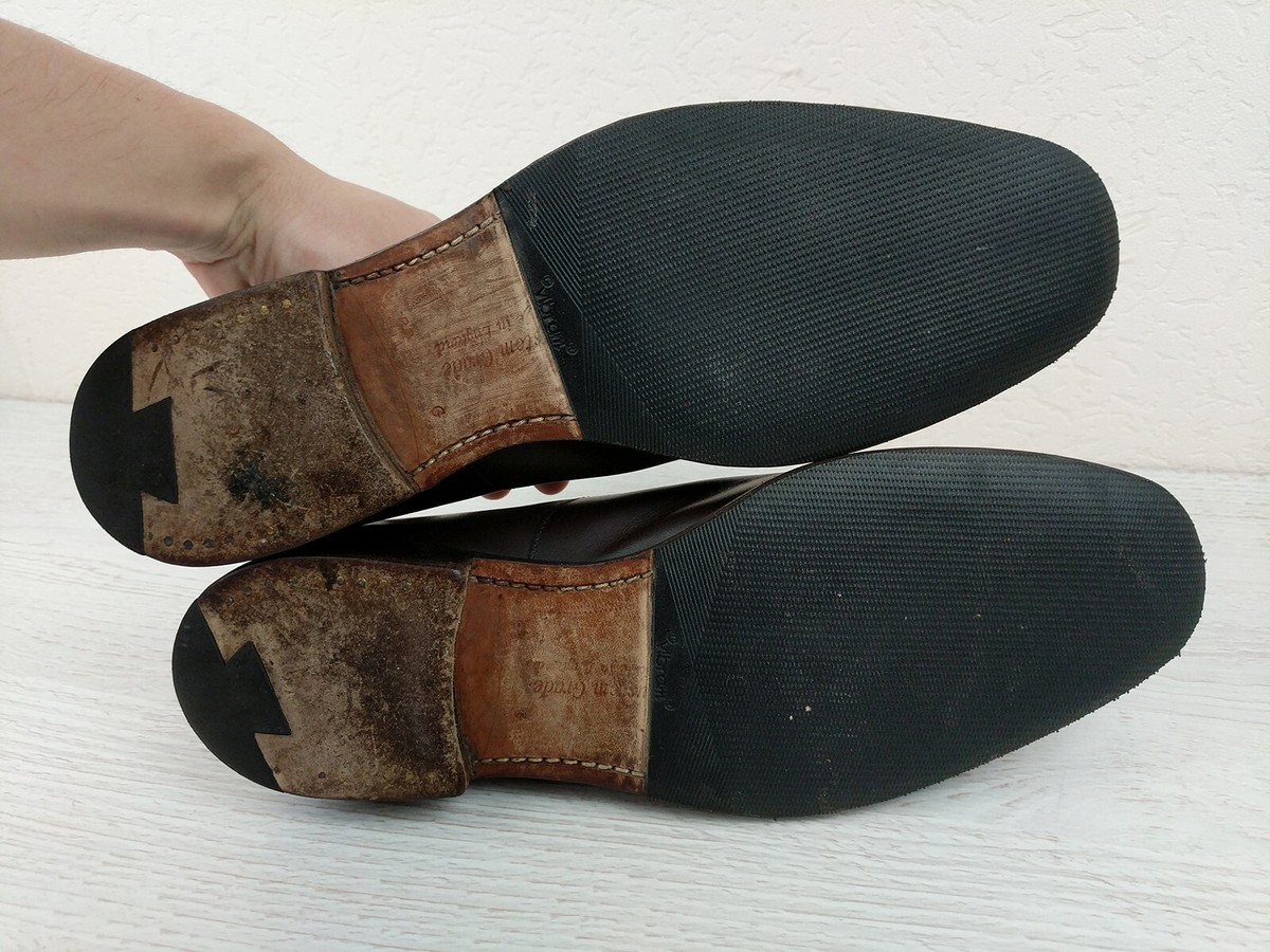 Church's shoes Size 85 G Consul oxfords mens brown leather | eBay