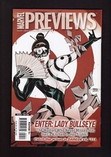 Marvel Previews #59 2008 Pre-dates Daredevil 111 1st Appearance Lady Bullseye
