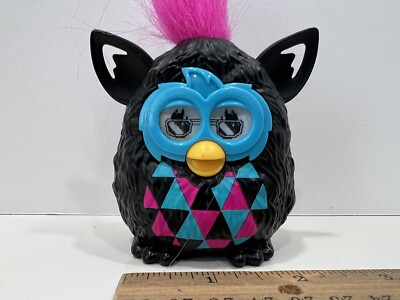 McDonald's Happy Meal Toy, 2013 Hasbro Furby Boom # 4 Pink Hair