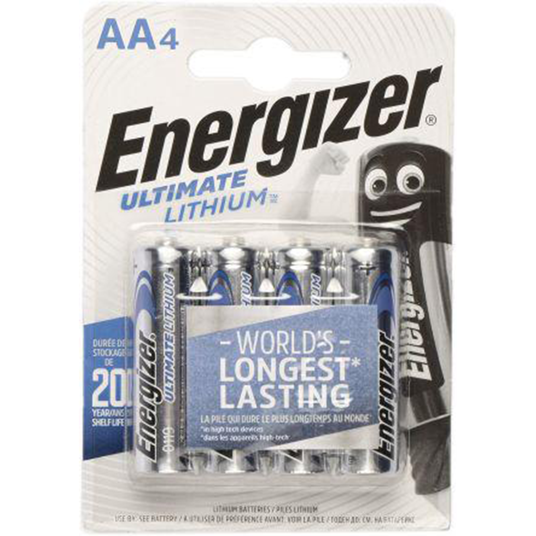 Energizer Ultimate Lithium AA (4 Pack)
