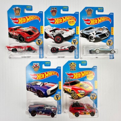 5x Hot Wheels - HW Games - 2016 - NEW
