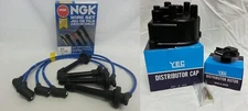 for ACURA INTEGRA B18B1 NGK BLUE TUNE-UP KIT CAP + ROTOR + WIRE SET 