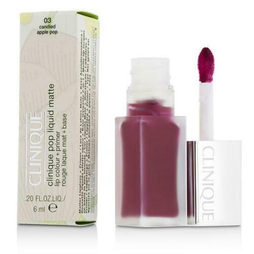 NIB CLINIQUE Pop Liquid Matte Lip Colour Primer 03 CANDIED APPLE POP 20 fl oz 2990₽