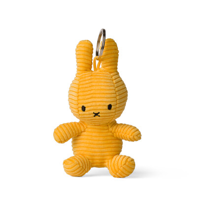 Nijntje & Miffy Schlüsselanhänger Bon Ton Toys Cord Farbe yellow gelb 10 cm