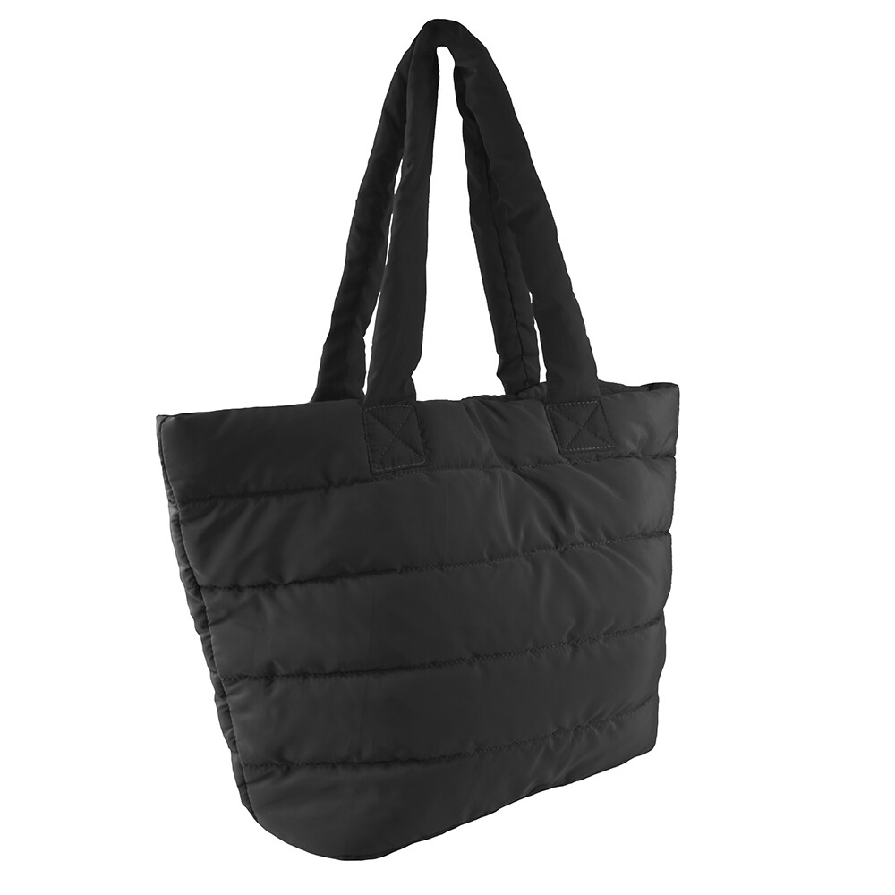 Padded Shoulder Bag Large Puffer Tote Style Quilted Bags Light Weight