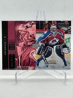 1999-00 Upper Deck PATRICK ROY Auxilary Power Deck Card #AUX8 HOF Hockey #8