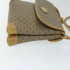 Sac bandoulière GUCCI Micro GG Supreme PVC cuir beige 49 007 5548 authentique am5527