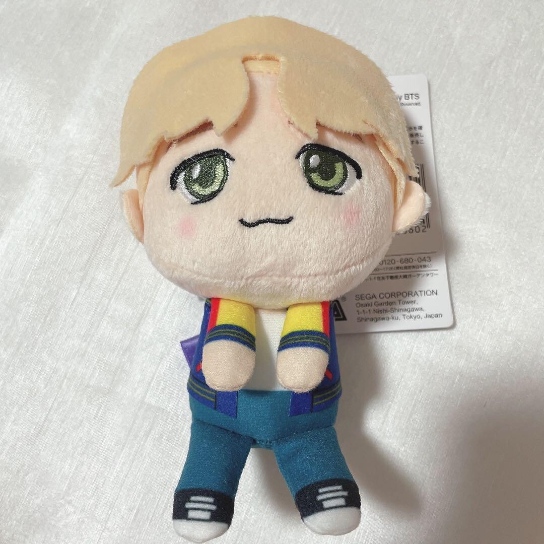 BTS TinyTAN JIMIN DNA Official mini plush doll Japan Sega Limited