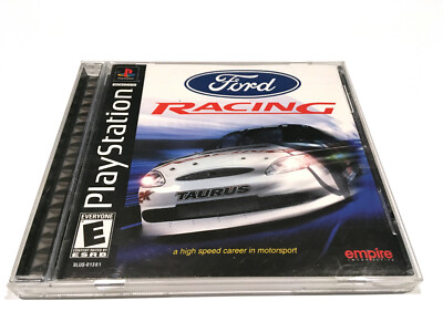 Jeu Ford Racing PS1 – Complet (boîte + Livret) – Édition Française