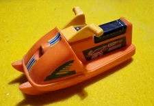 Vintage 1970 Remco Adventure Boy Snowmobile  - Nice Condition - Hard To Find 