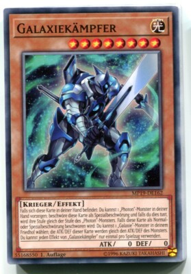 Yu-GI-OH Galaxiekämpfer Common MP19-DE162