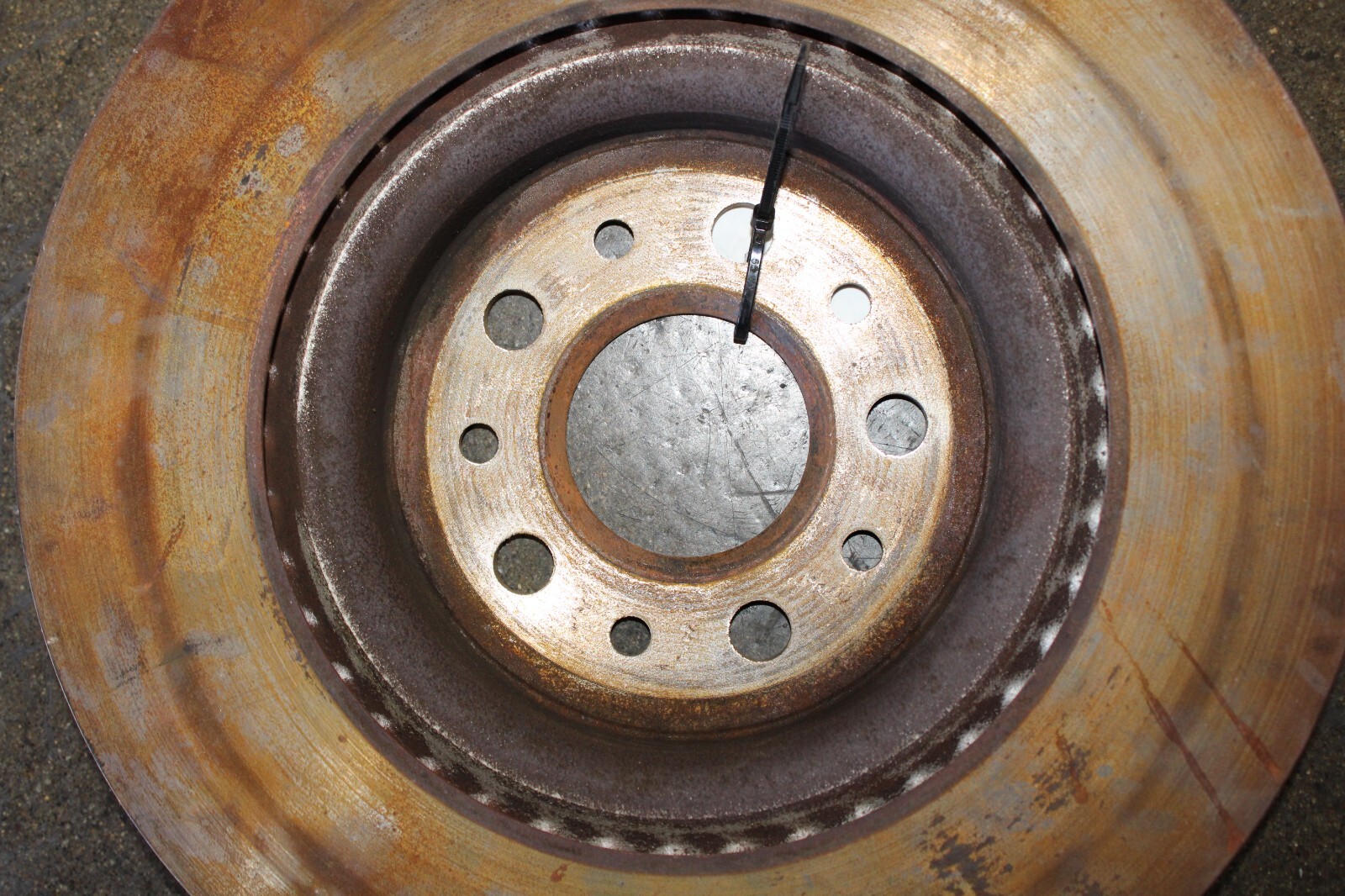 2016 Maserati Ghibli, Quattorporte, Front Brake Rotor, 2WD, Used, P/N 670032734