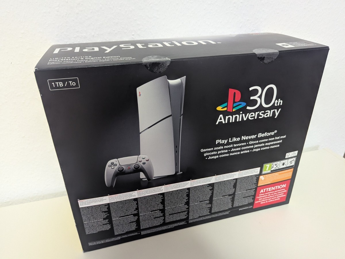 Sony PlayStation 5 Slim (PS5 Slim) Digital Edition 30th Anniversary Collection ab 629,99 € (März 2026 Preise) | Preisvergleich bei