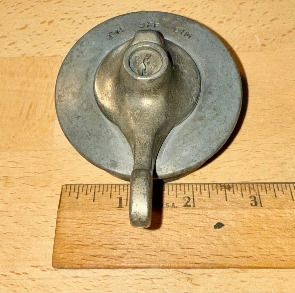 1920 PEERLESS BASCO ON/OFF/DIM LIGHT SWITCH DASH CIRCA 20S # 1679 VINTAGE ?? - Image 2 of 4