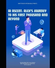 AI Ascent: Alex's Journey to His First Thousand and Beyond by Affordable Prints