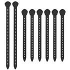 Replacement Snowshoe Straps for MSR Bindings - 6x12 & 2x18, Compatible with Dena
