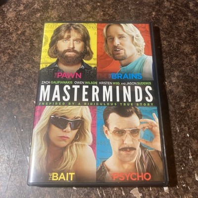 Masterminds, Zach Galifianakis, Owen Wilson DVD Combined shipping