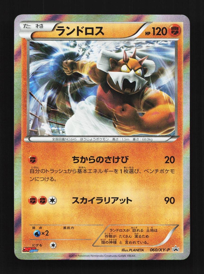 Landorus 060/XY-P MP XY Promos Japanese Pokemon Card TCG | eBay