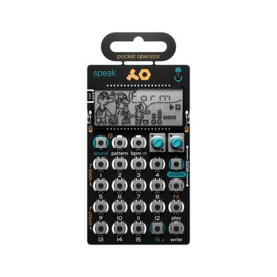 pocket operator PO-35 speak, vocal synthesizer, sampler and sequencer with bu...