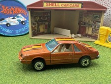 Yatming Ford Mustang Turbo Cobra Brown No 1067 Hong Kong Vintage Diecast Toy Fox