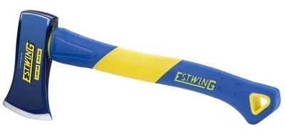 ESTWING 1.25lbs Blue Axe with Fiberglass Handle for Strength and Durability
