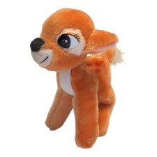 Vintage Animated Walt Disney Bambi Plush Stuffed Animal with Tush Tag 7" Korea