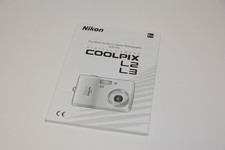 Nikon Guide CoolPix L2 & L3 Digital Camera User Manual English - Good Condition
