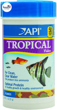 TROPICAL FLAKES Fish Food 1.1-Ounce Container