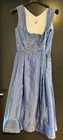 Ladies' traditional dirndl sleeveless light blue size 34 by original Steindl