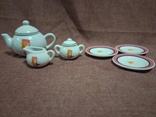 Vintage 2001 Partial Barbie Miniature Tea Set