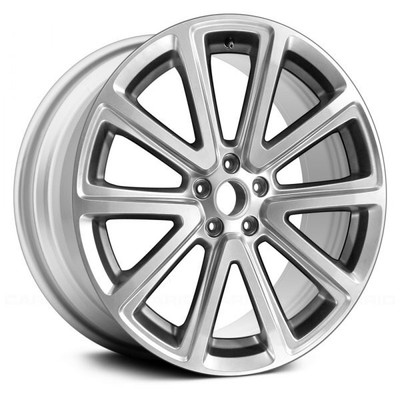 Wheel For 2014-2017 Ford Explorer 20x8.5 Alloy 5 V Spoke 5-114mm Painted Silver