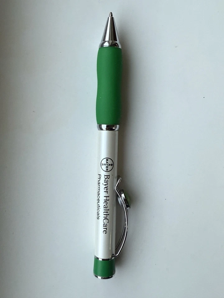 Vintage Bayer Healthcare Ballpoint Pen pharmaceuticals Logo Promotional - Image 4 of 4