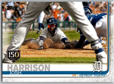 2019 Topps Update 150 Yrs Stamp #US33 Josh Harrison Detroit Tigers
