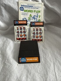 IntelliVision Word Fun The Electric Company  CIB TESTED READ NOTE