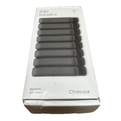 Bala Bangles Wrist & Ankle Weights 2lbs - Charcoal Gray Sealed