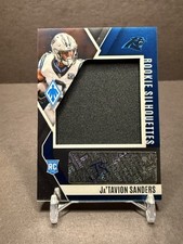 2024 Panini Phoenix Ja'Tavion Sanders Rookie auto Silhouettes RPA /299  #194