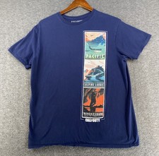 Call Of Duty Vanguard Shirt Mens Large Pacific Alpine Lodge Rendezvous Promo