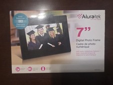 Aluratek 7" Digital Photo Frame Auto Slideshow ADMPF107F